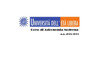 Corso di Astronomia Moderna all’Università dell’Età libera